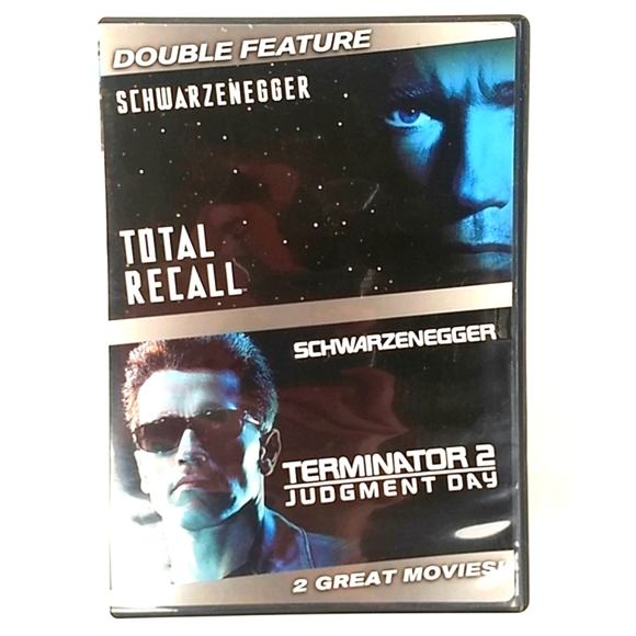 Schwarzenegger Double Feature: Total Recall & Terminator 2 DVD - Picture 12 of 12